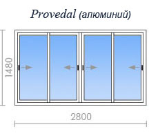 Остекление балкона WDS